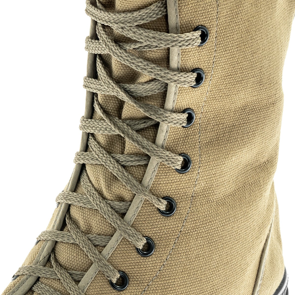 Scarponi Mil-Tec Canvas Combat Boots - Olive
