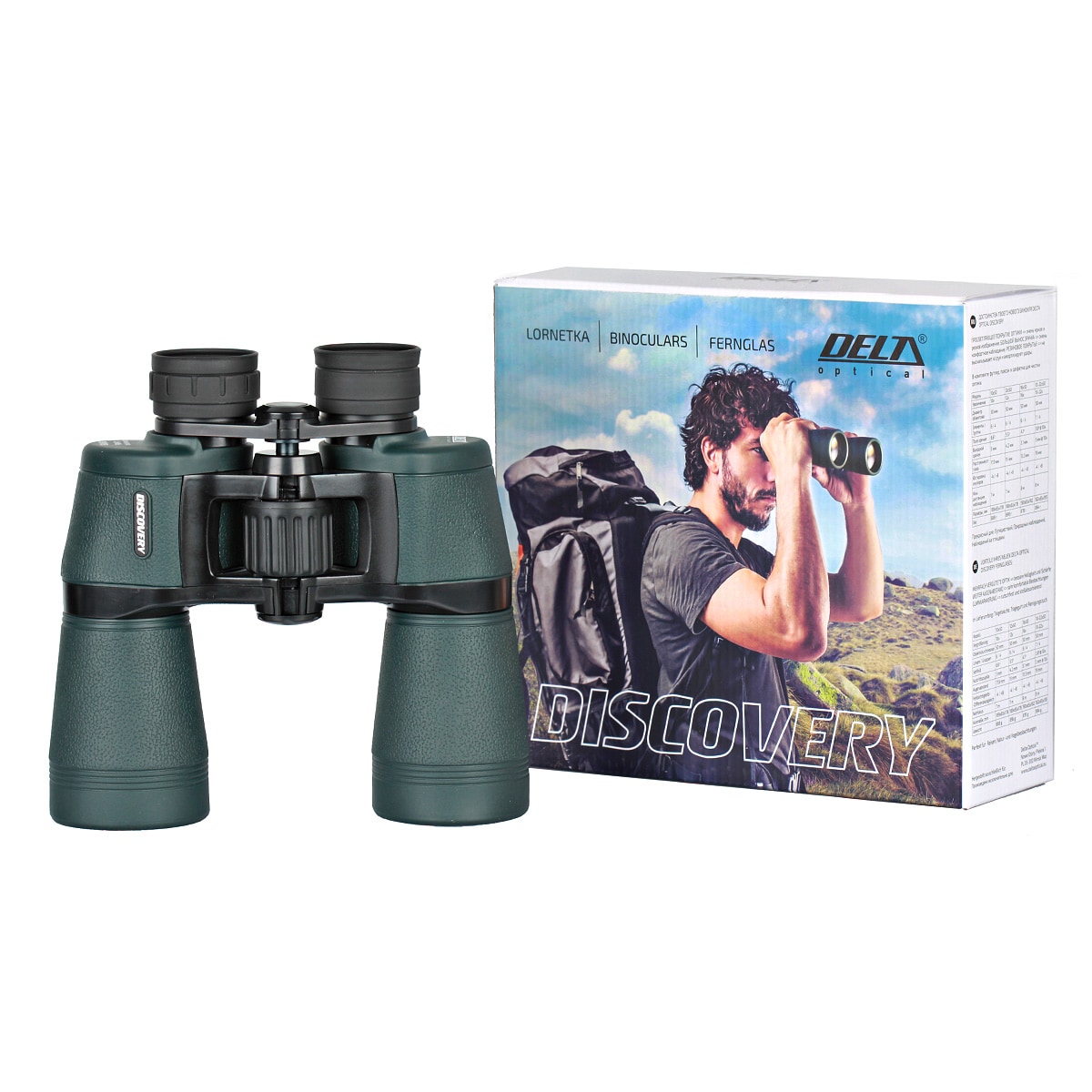 Binocolo Delta Optical Discovery 12x50