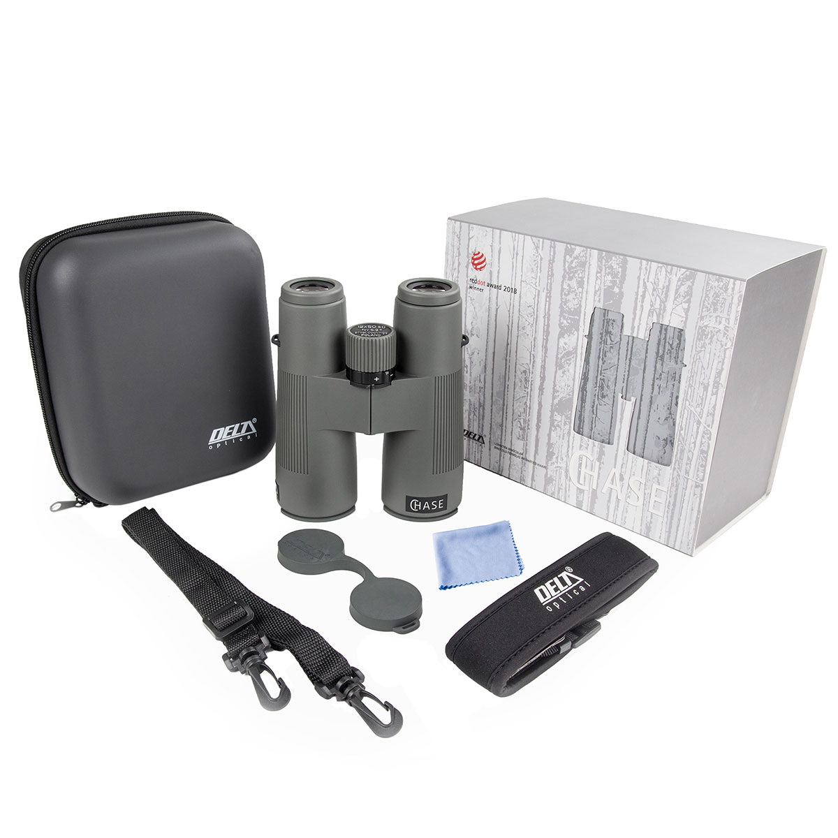 Binocolo Delta Optical Chase 12x50 ED