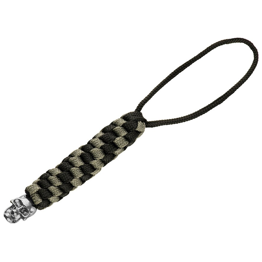 Portachiavi M-Tac Helix Skull - Black/Grey