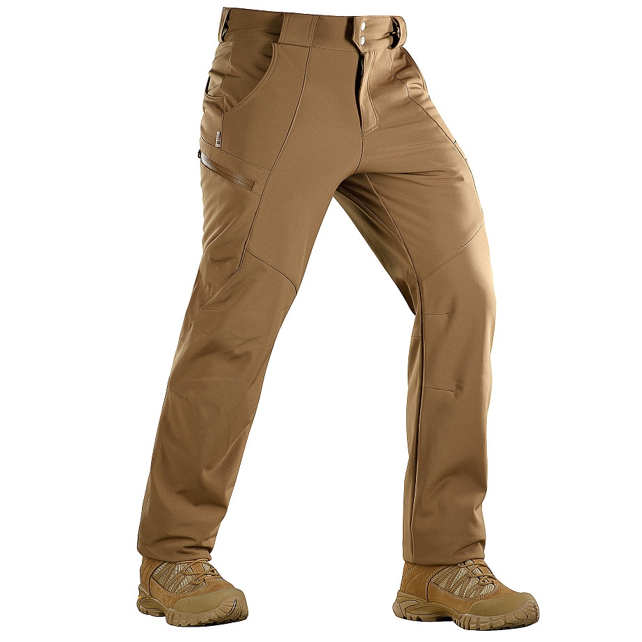 Pantaloni softshell invernali M-Tac - Coyote