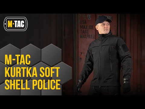 Giacca softshell M-Tac Police - Black