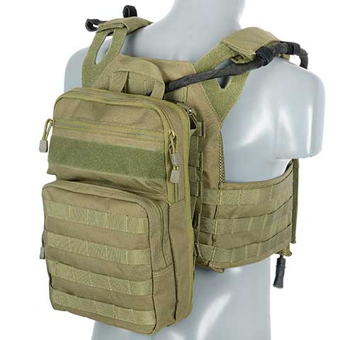 Zaino 8Fields Multipurpose Expandable Backpack 12-24 l - Olive