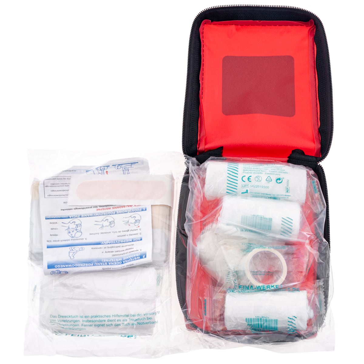 Kit di pronto soccorso personale Vera - rosso