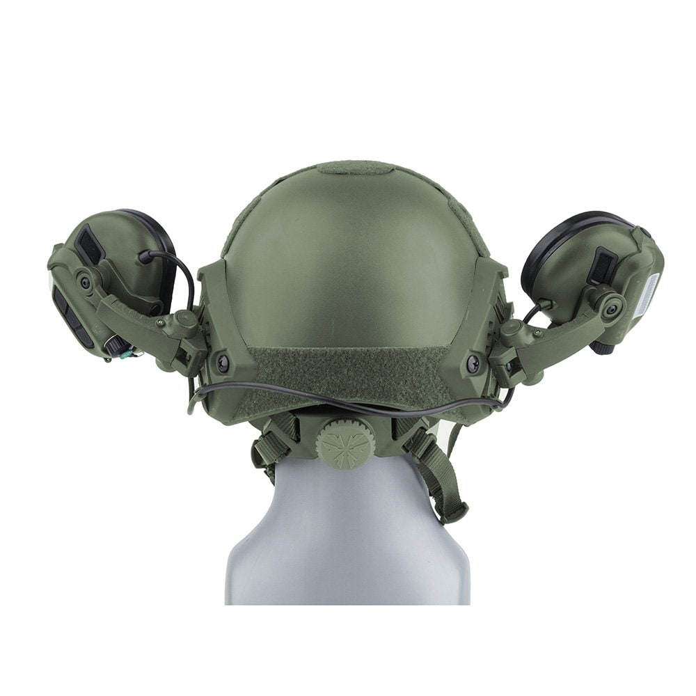Cuffie antirumore attive Earmor M31X Mark 3 per caschi - foliage green