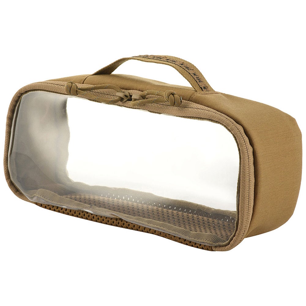 Organizer M-Tac Elite trasparente Medium - Coyote
