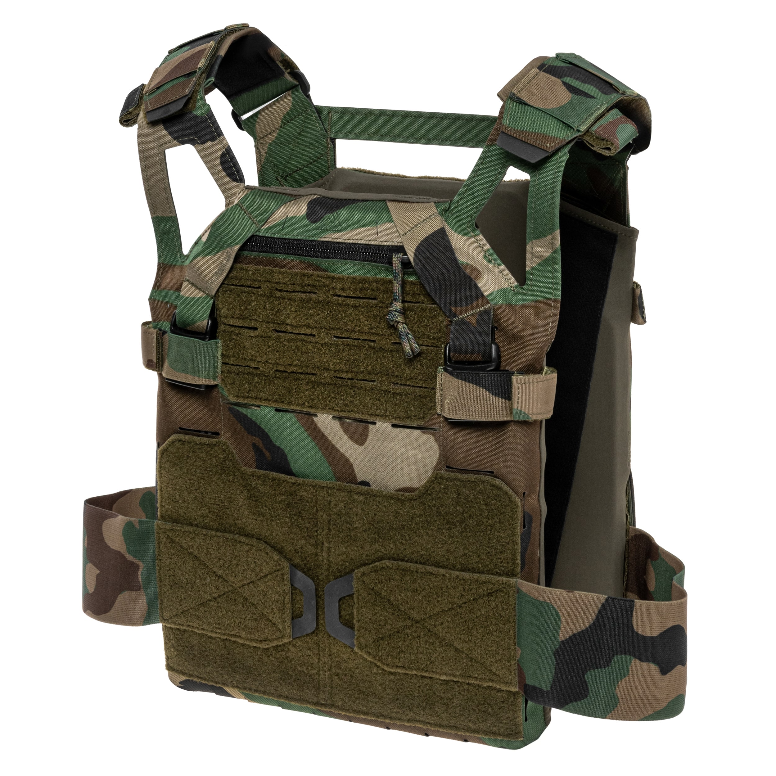 Gilet tattico Direct Action Spitfire MK II Plate Carrier - Woodland