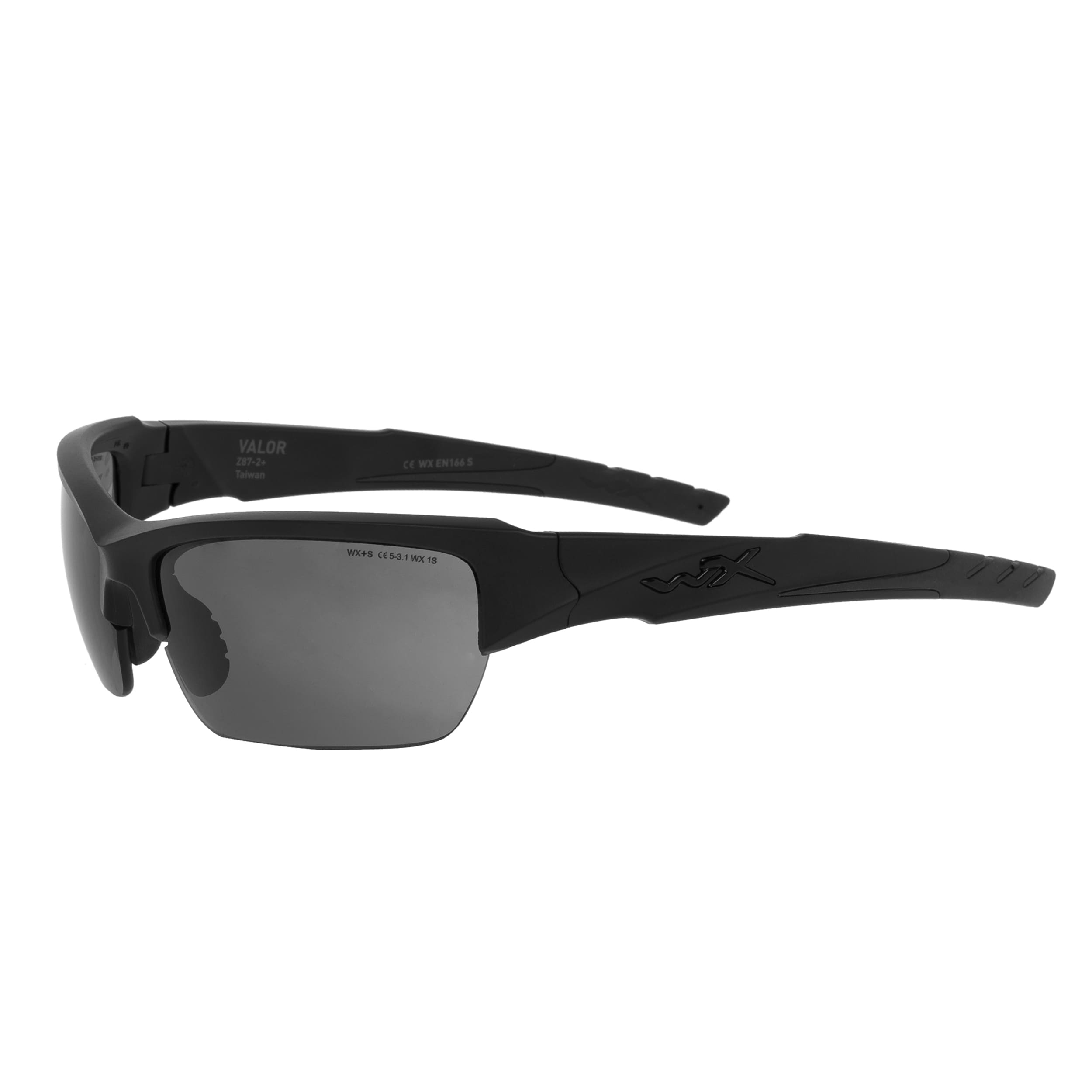 Occhiali tattici Wiley X Valor 2.5 Set 3in1 - Matte Black