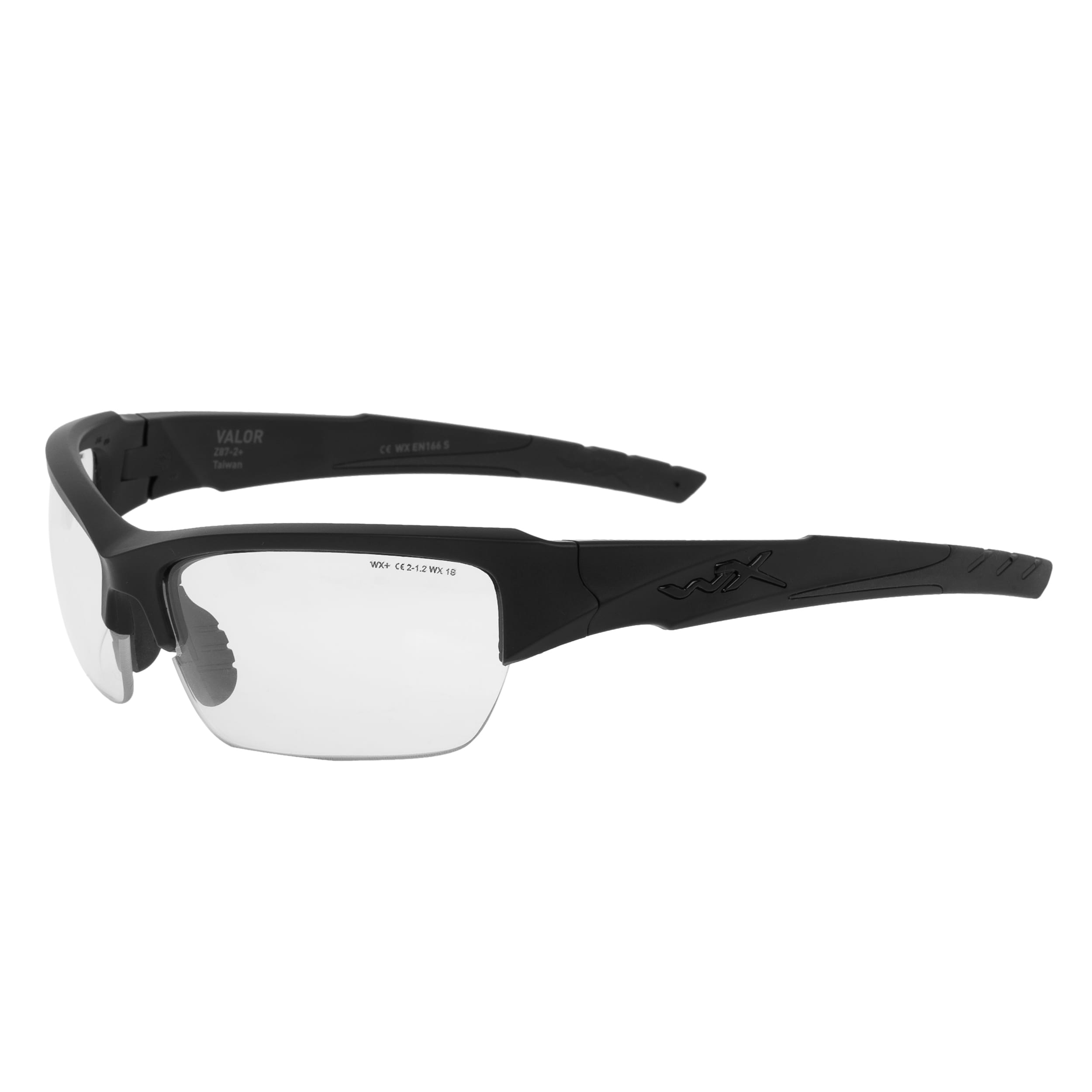 Occhiali tattici Wiley X Valor 2.5 Set 3in1 - Matte Black