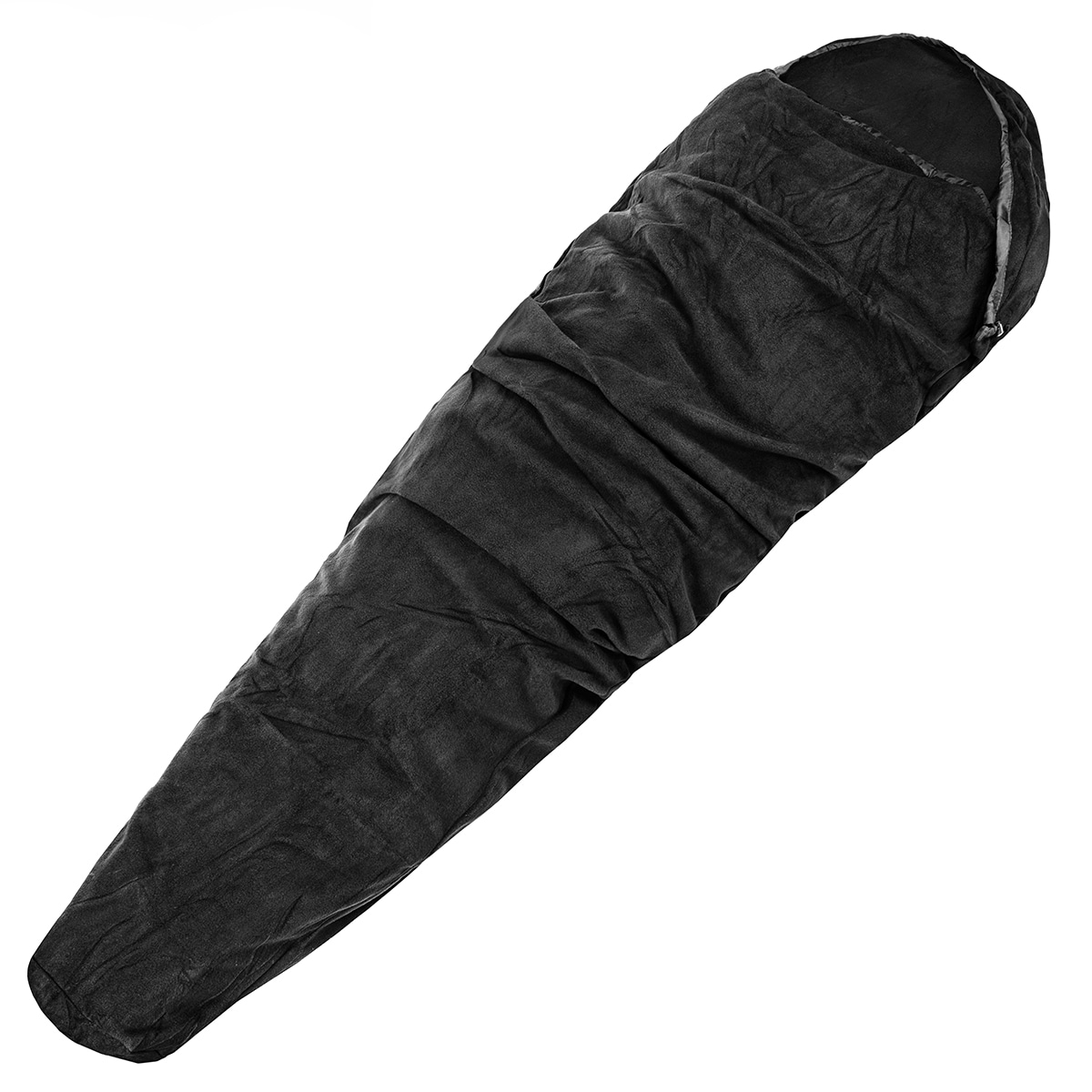 Sacco a pelo in pile Mil-Tec - Black