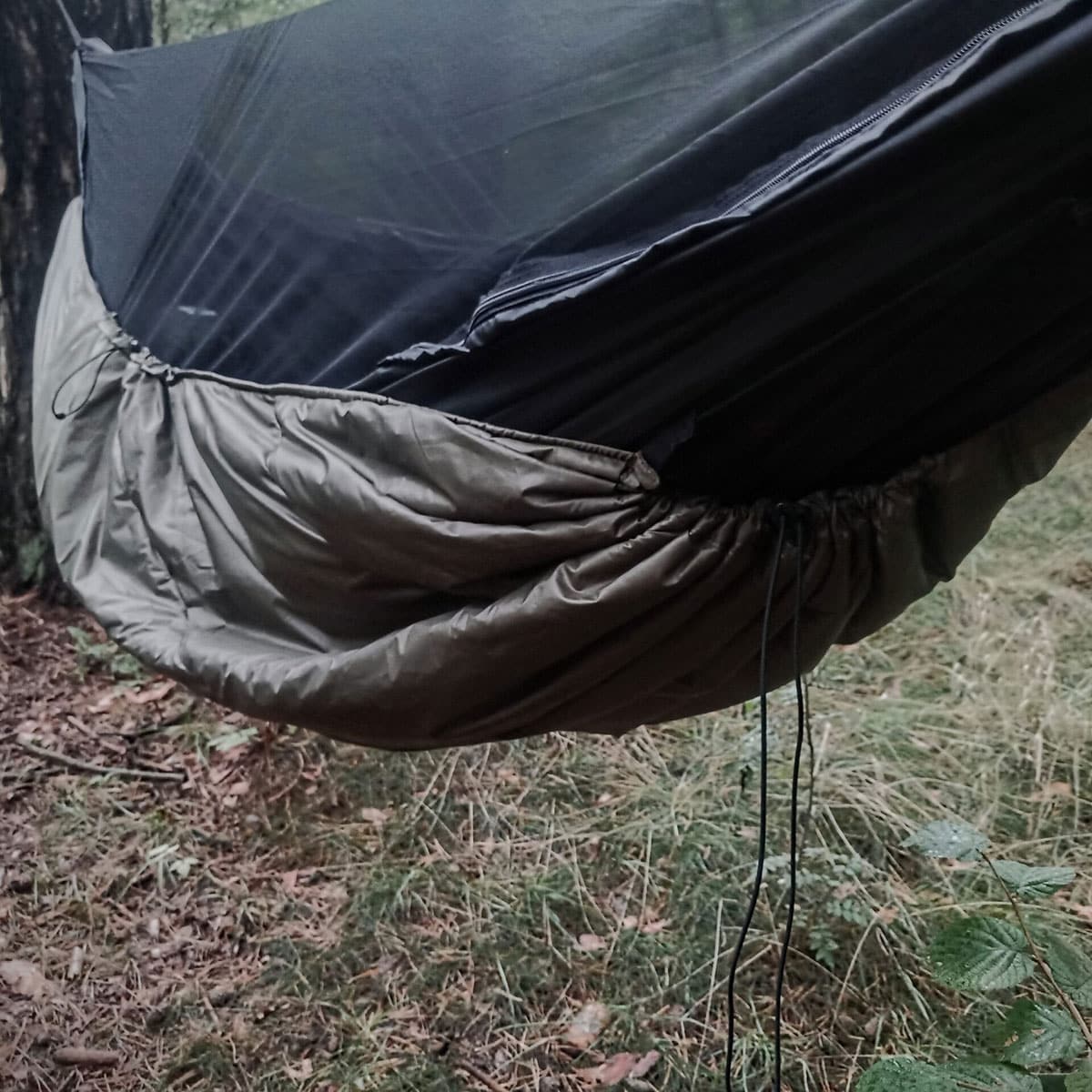 Sottocoperta TigerWood Underquilt Marra 4.0 230 cm - Olive
