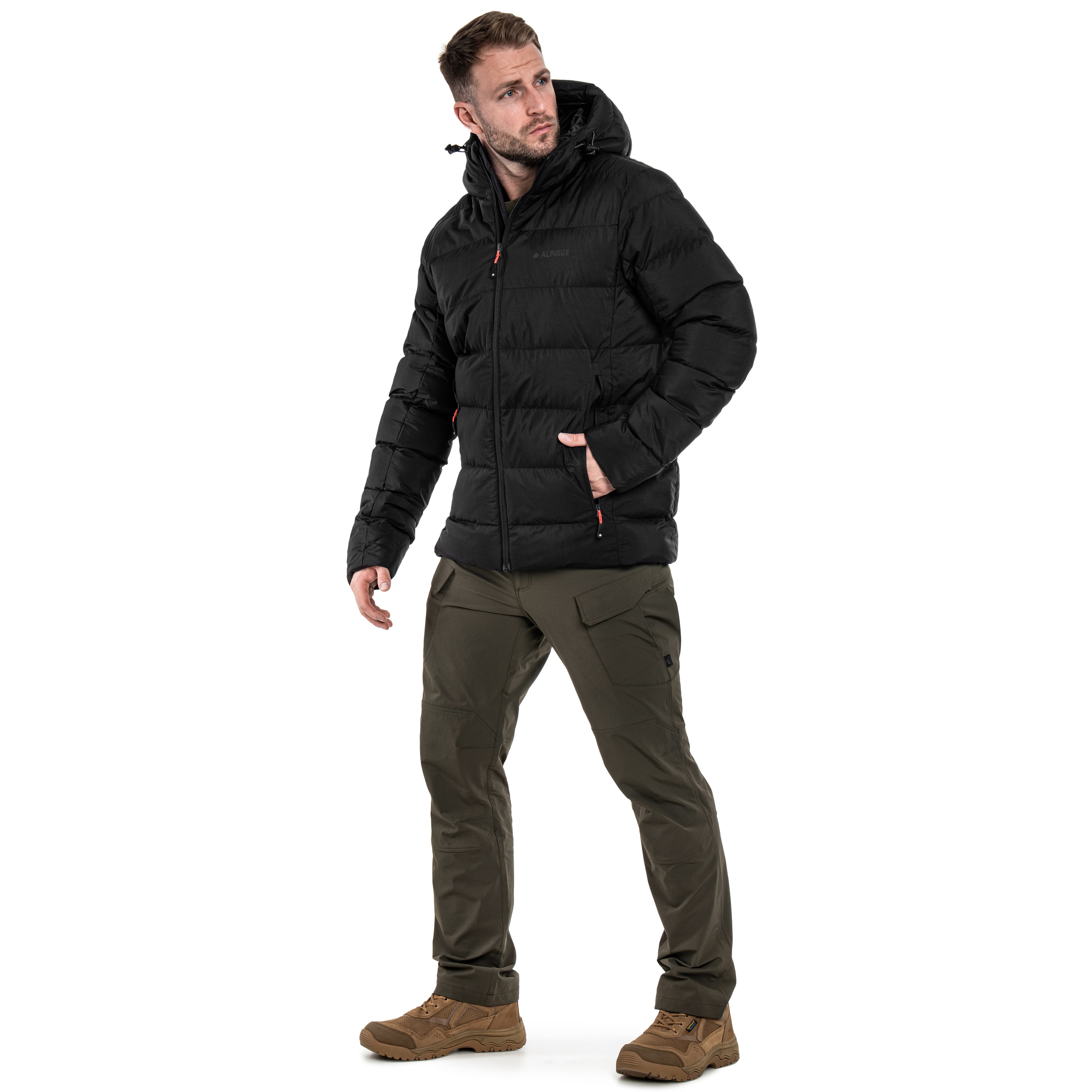 Giacca Alpinus Furggen - Nera