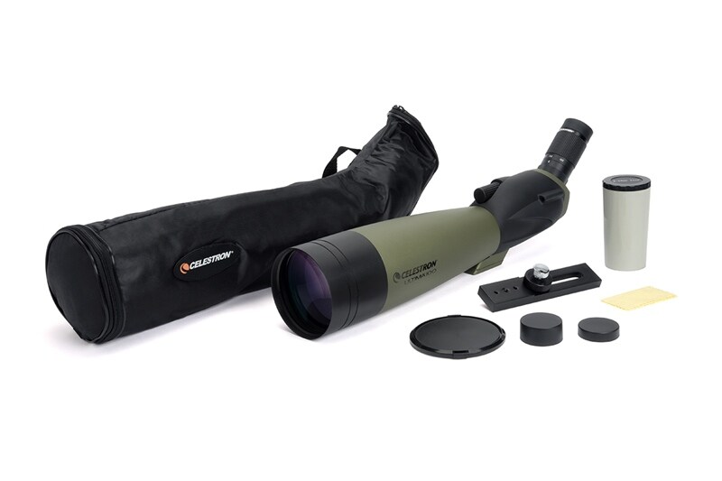 Cannocchiale terrestre Celestron Ultima 100 - angolato