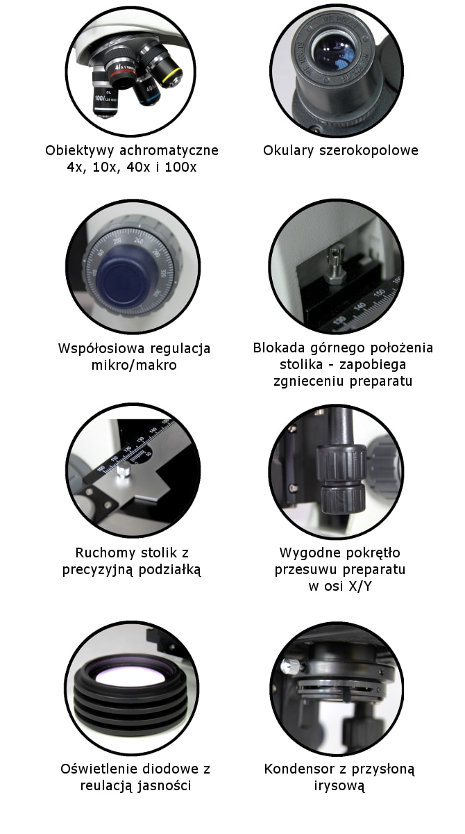 Microscopio Delta Optical Genetic Pro Trino
