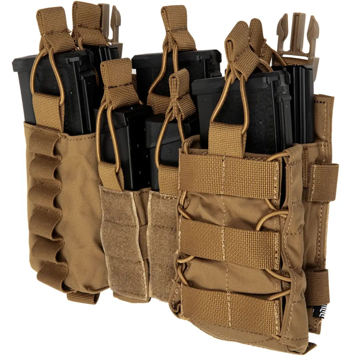 Pannello con tasche porta caricatori Primar Gear Inta per gilet tattici - Coyote Brown