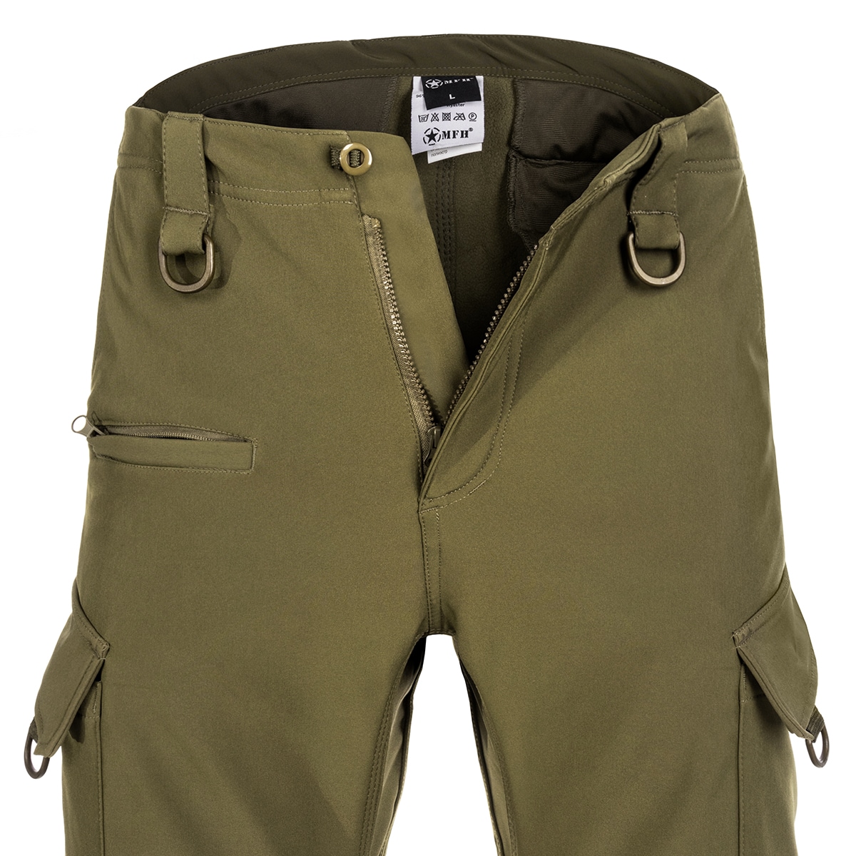 Pantaloni imbottiti MFH Fox Outdoor Allround - Olive - impermeabili