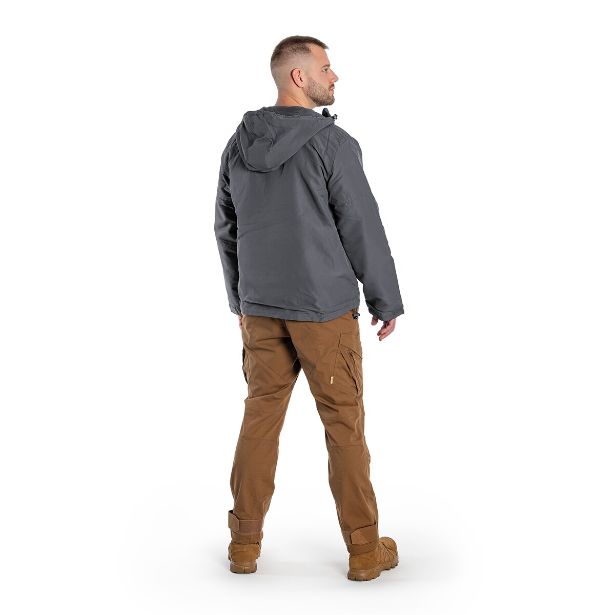 Giacca Brandit Windbreaker Frontzip - Anthracite