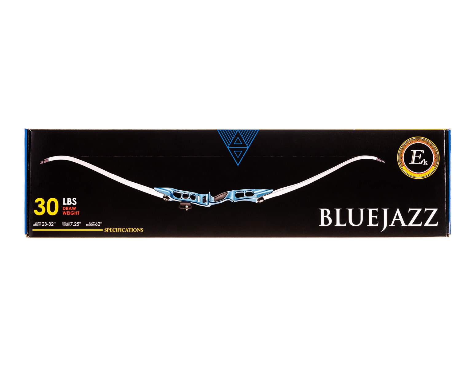 Arco classico Poe Lang Blue Jazz per mancini