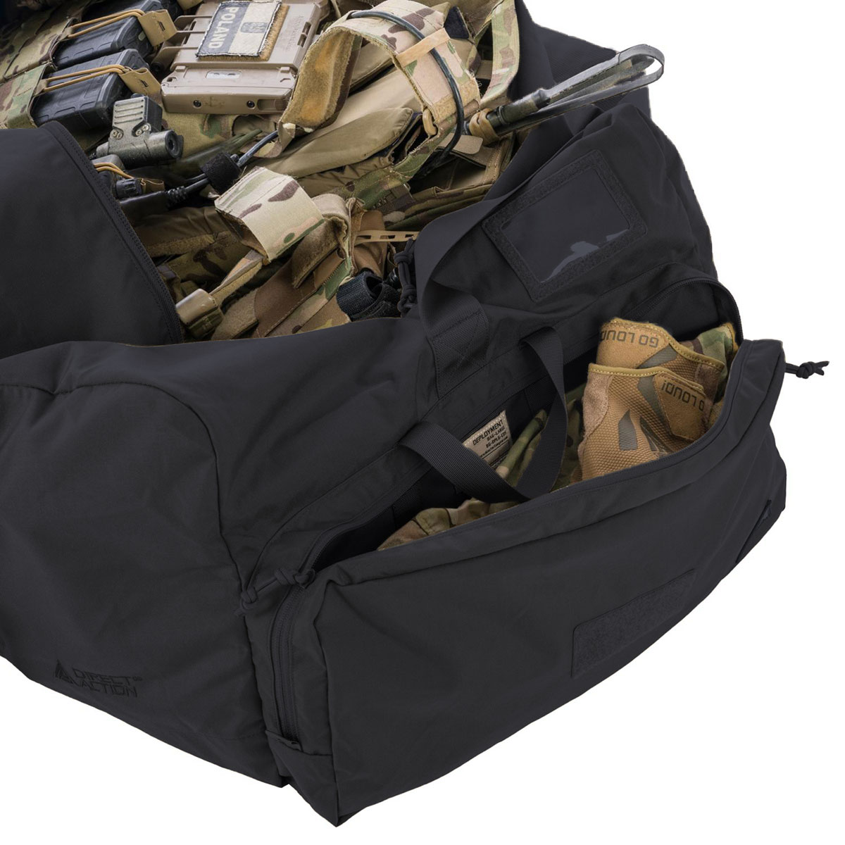 Borsa Direct Action Deployment Bag Large 150 l - Black