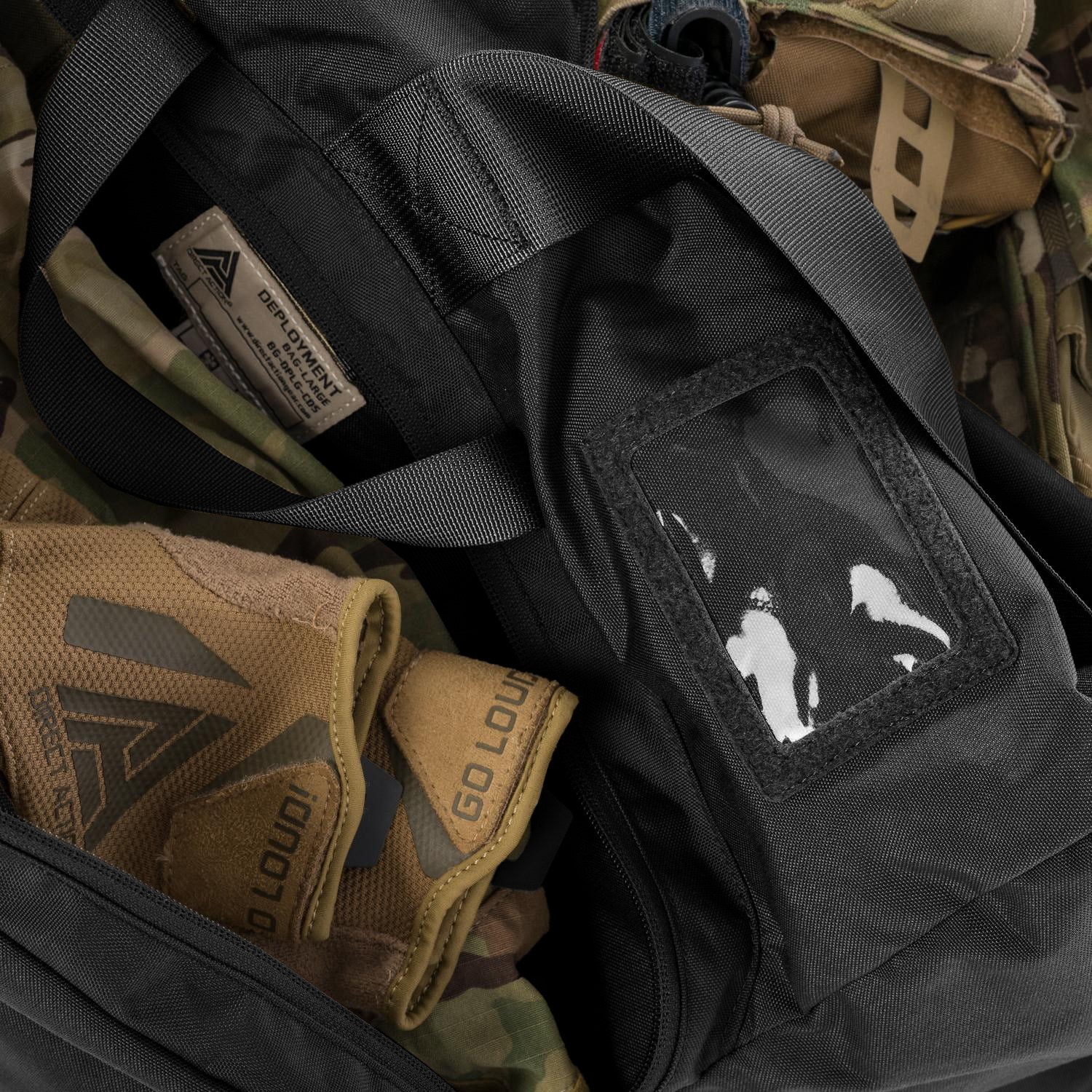 Borsa Direct Action Deployment Bag Large 150 l - Black