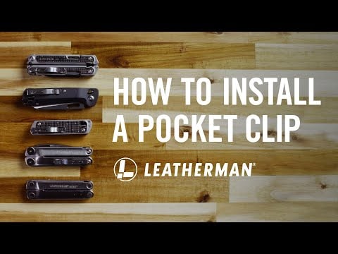 Clip e anello per cordino Leatherman