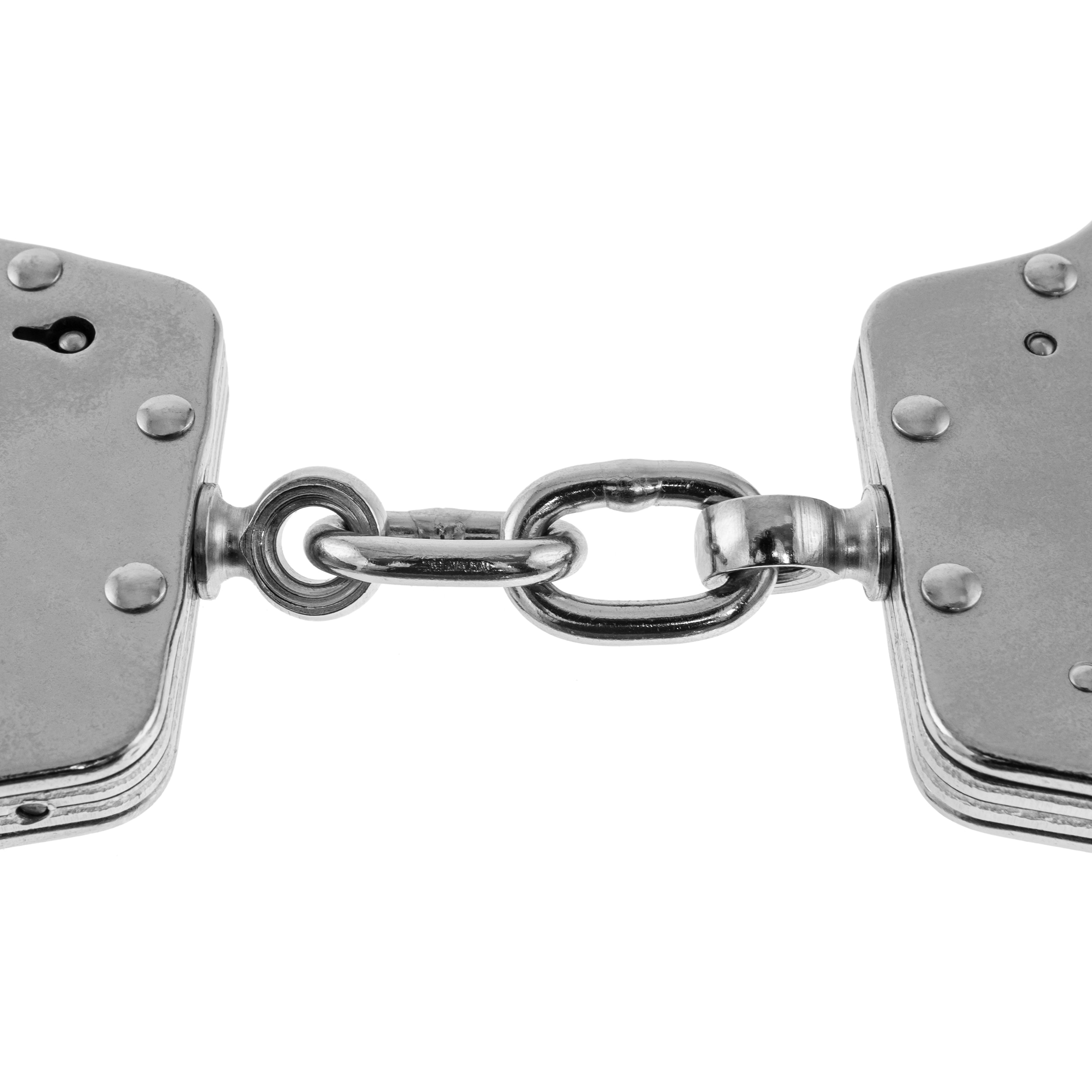 Manette in acciaio Mil-Tec Double Lock - argento