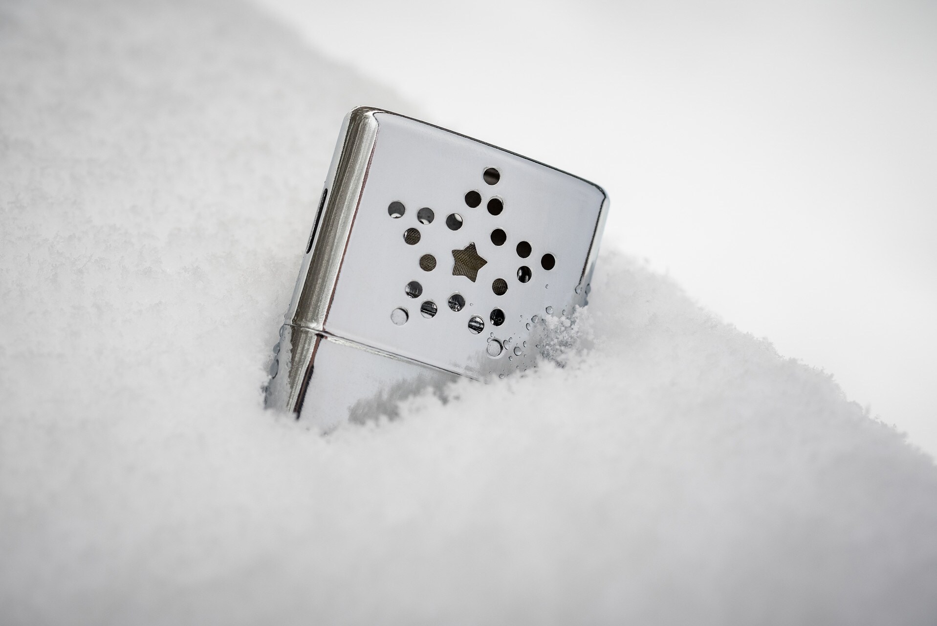 Scaldino catalitico Mil-Tec Standard - Silver