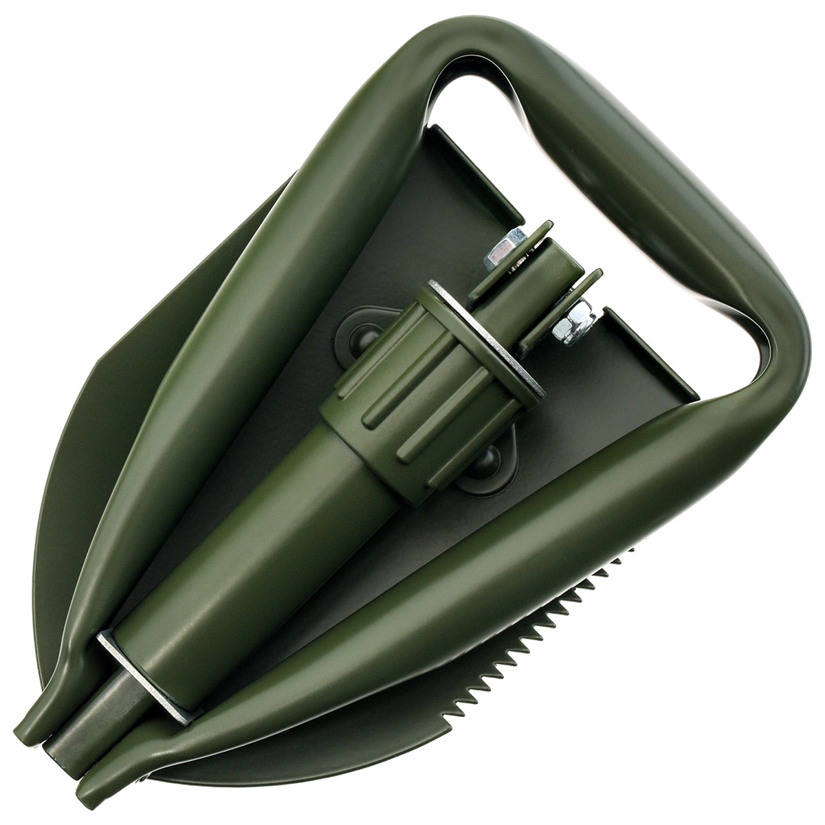 Pala pieghevole MFH con custodia - Olive