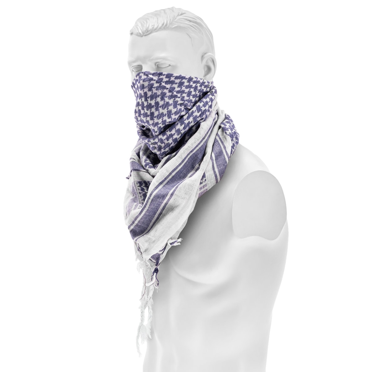 Chusta shemagh protettiva Brandit - Blue/White