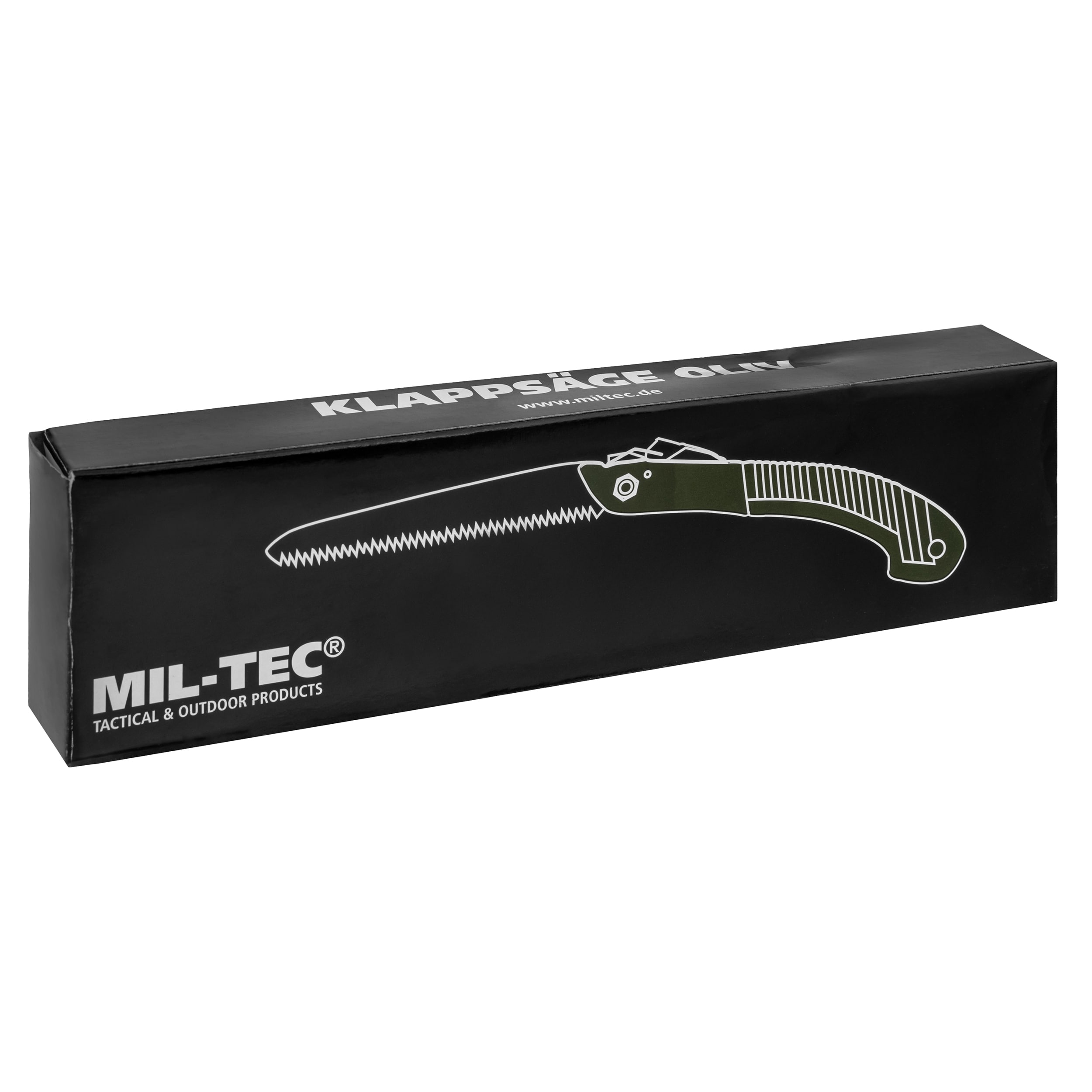 Sega pieghevole Mil-Tec - Acciaio al carbonio - Olive