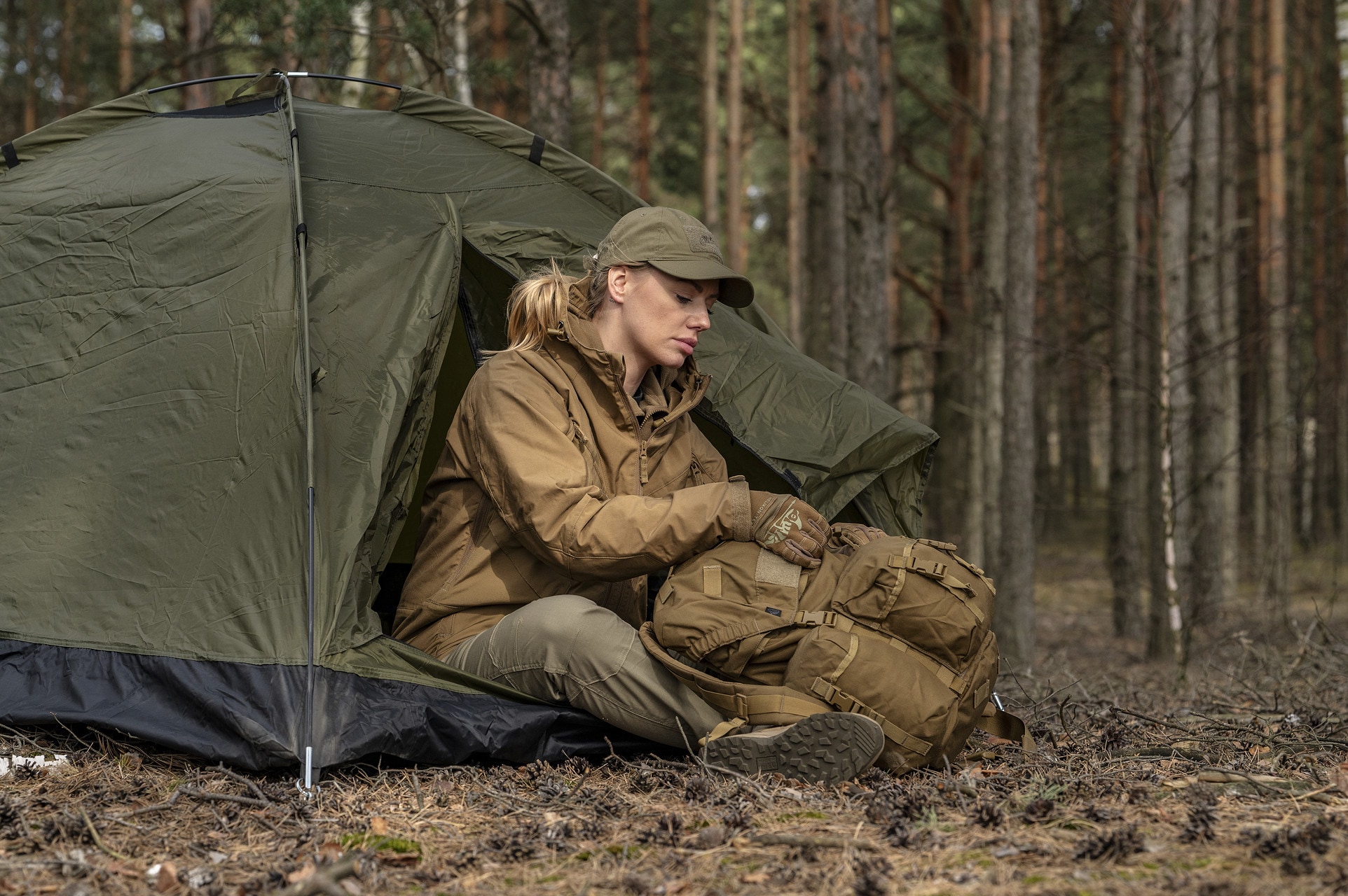 Tenda Mil-Tec Iglu Super per 2 persone - Olive