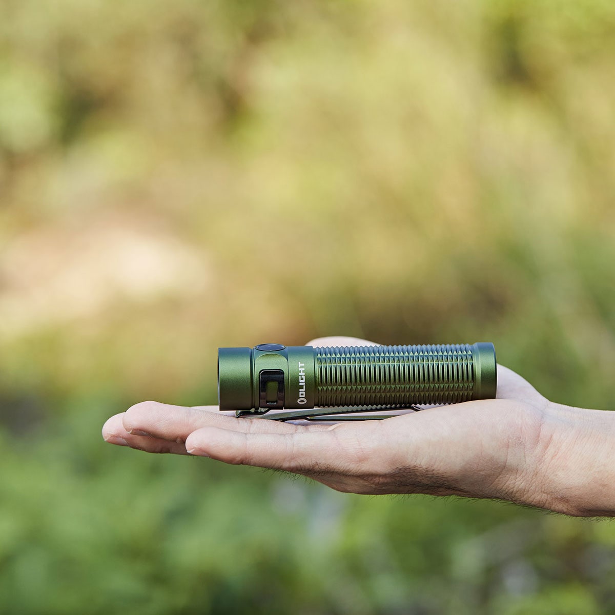 Torcia ricaricabile Olight Baton 3 Pro Max Cool White OD Green 2500 lumen