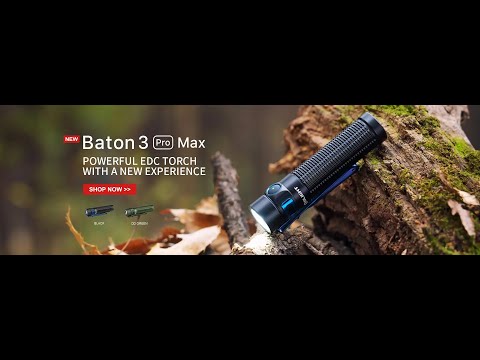Torcia ricaricabile Olight Baton 3 Pro Max Cool White OD Green 2500 lumen