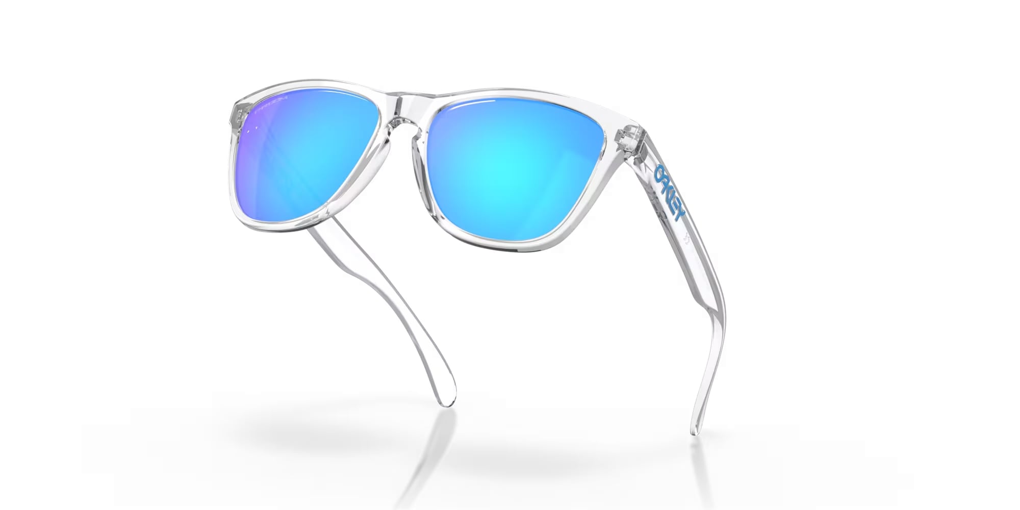 Occhiali da sole Oakley Frogskins Crystal Clear Prizm Sapphire