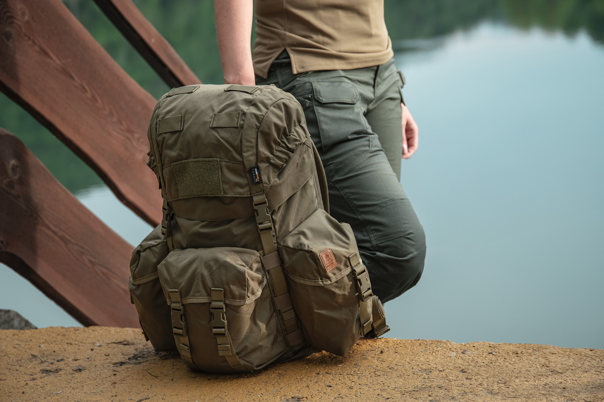 Zaino Helikon-Tex Bergen 18 l - Olive Green