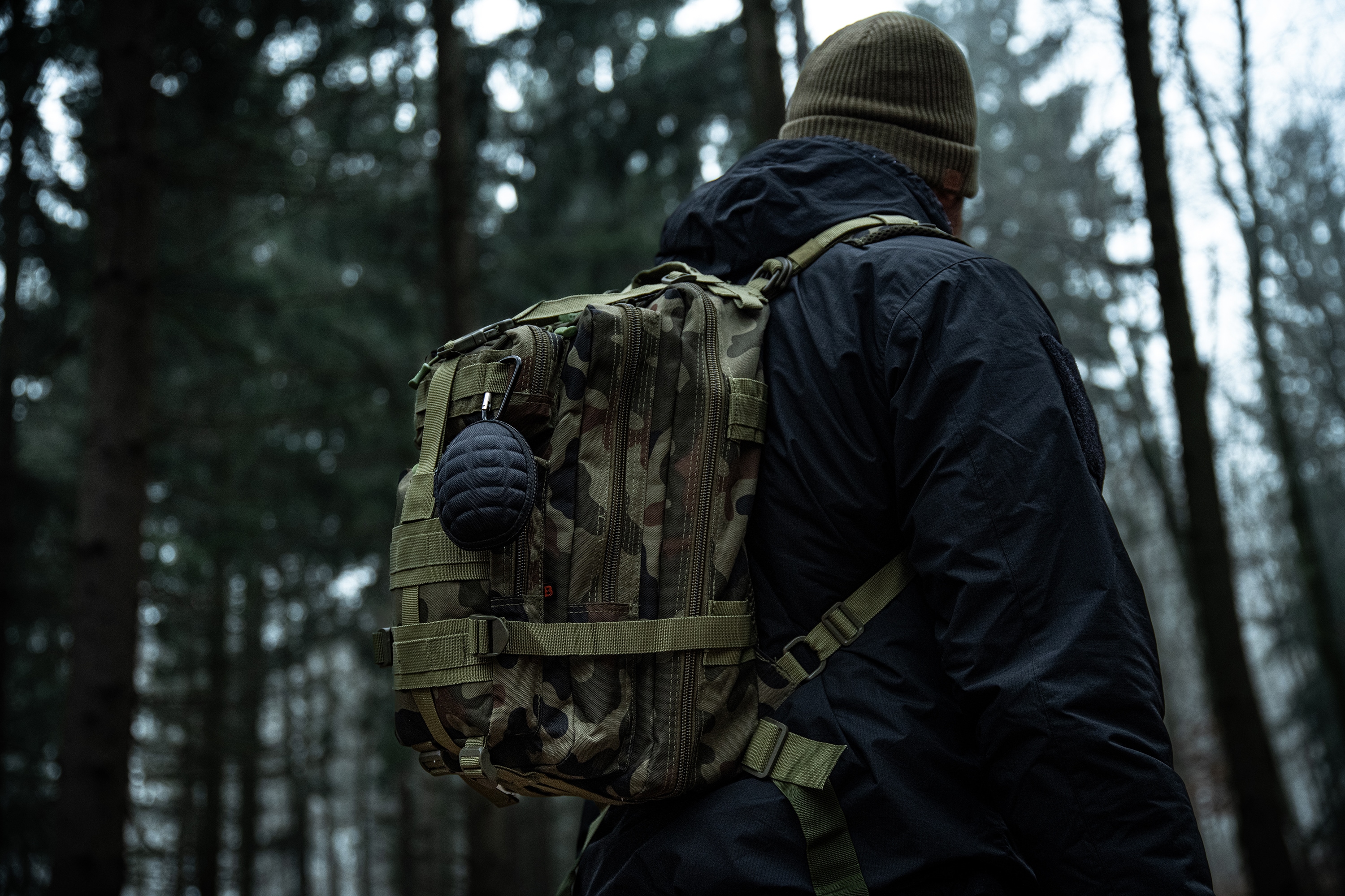Custodia Badger Outdoor Granat - Black