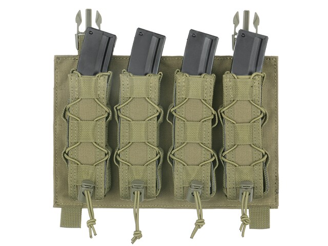 Tasca doppia 8Fields Buckle Up - Olive