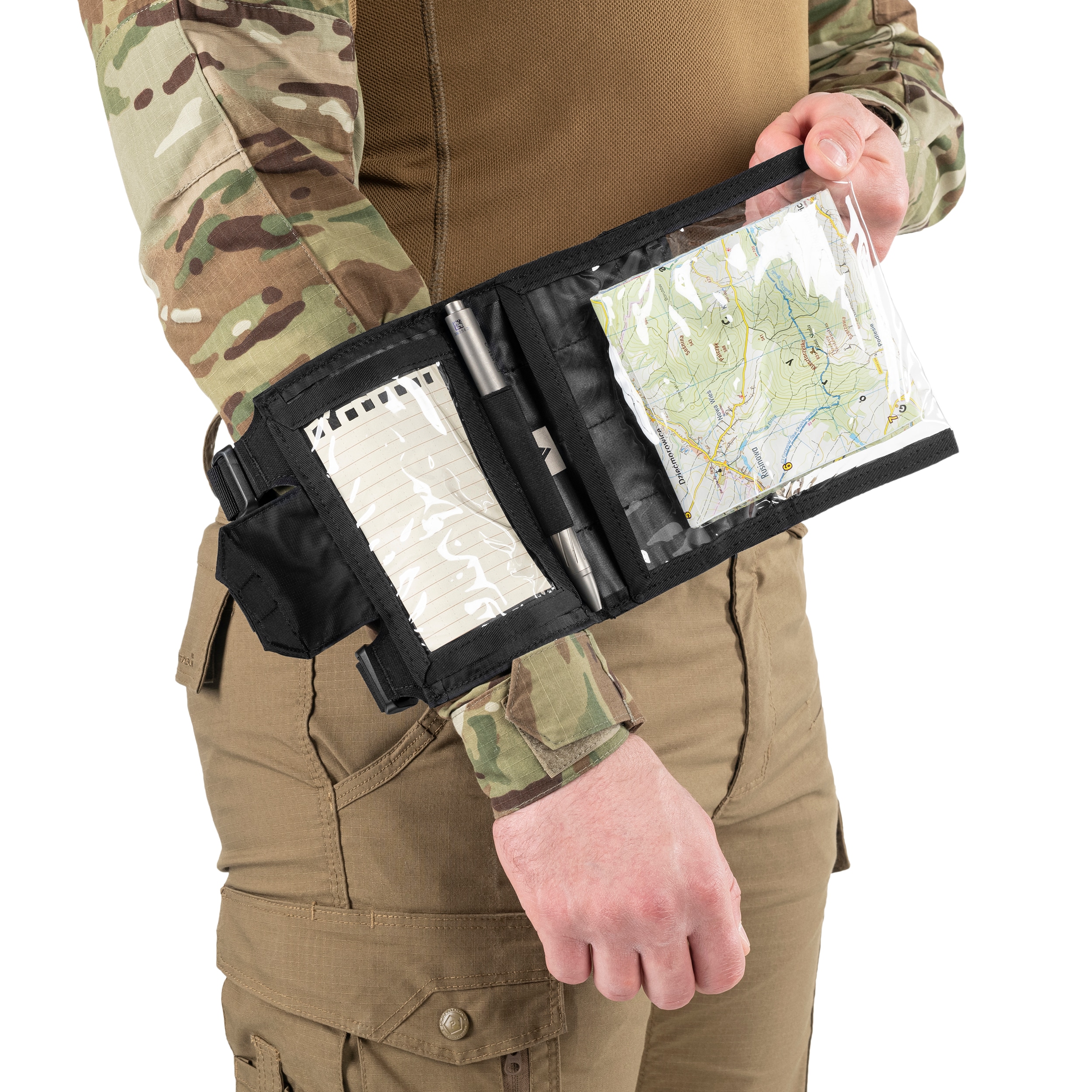 Portamappa da avambraccio Direct Action GRG Pouch - Black