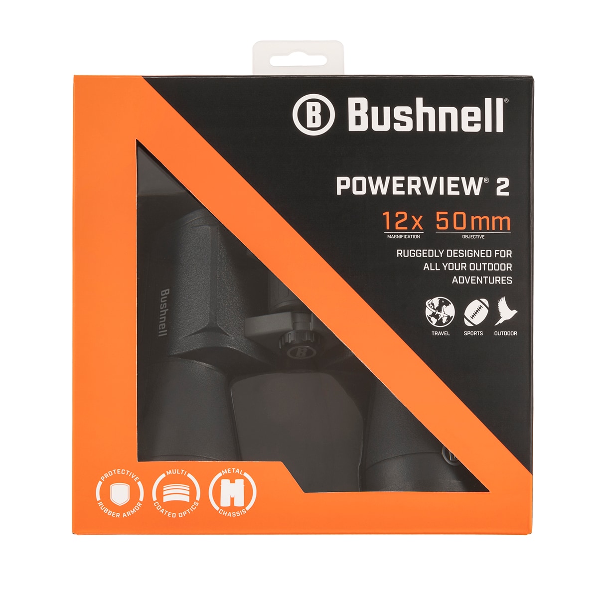 Binocolo Bushnell PowerView 2.0 12x50
