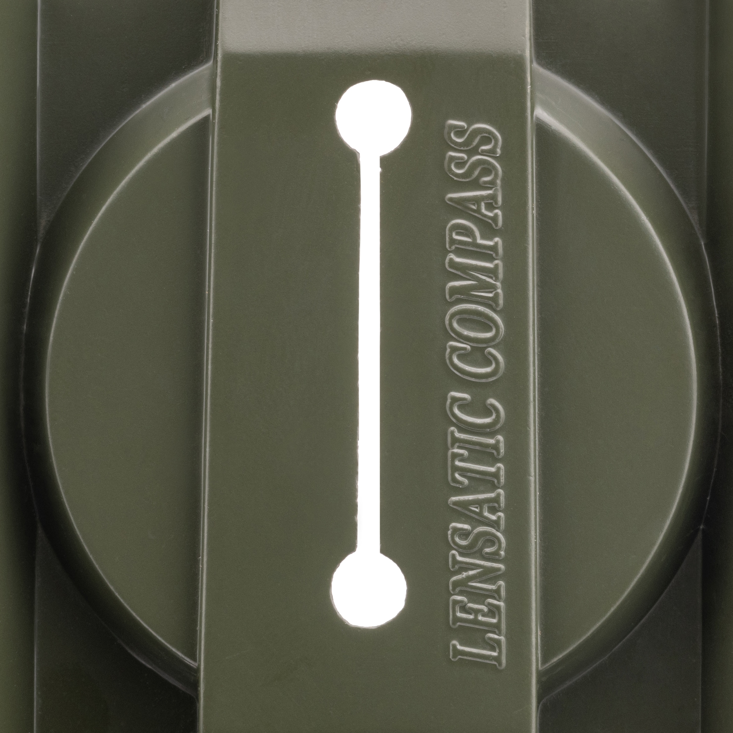 Bussola Mil-Tec US Metal con illuminazione - Olive