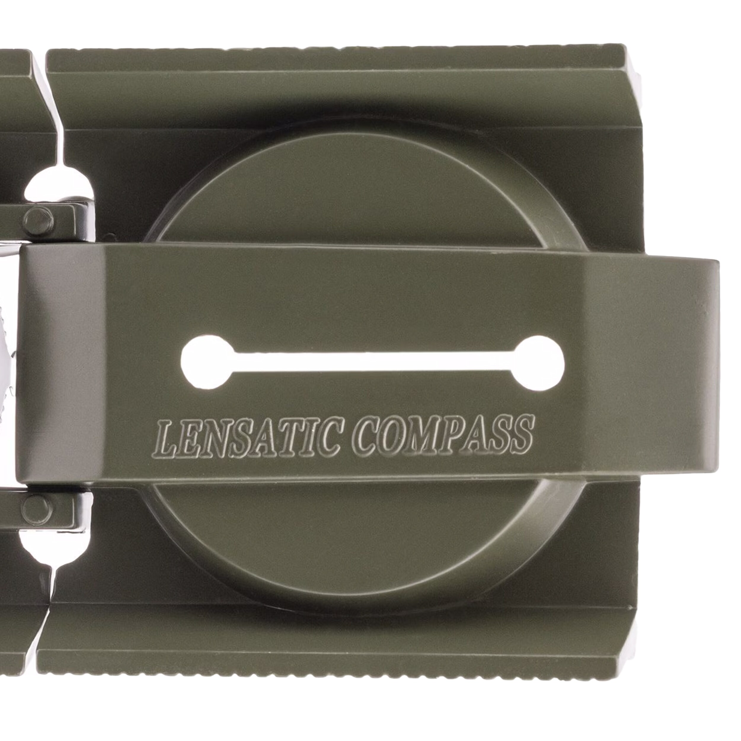 Bussola Mil-Tec US Metal con illuminazione - Olive