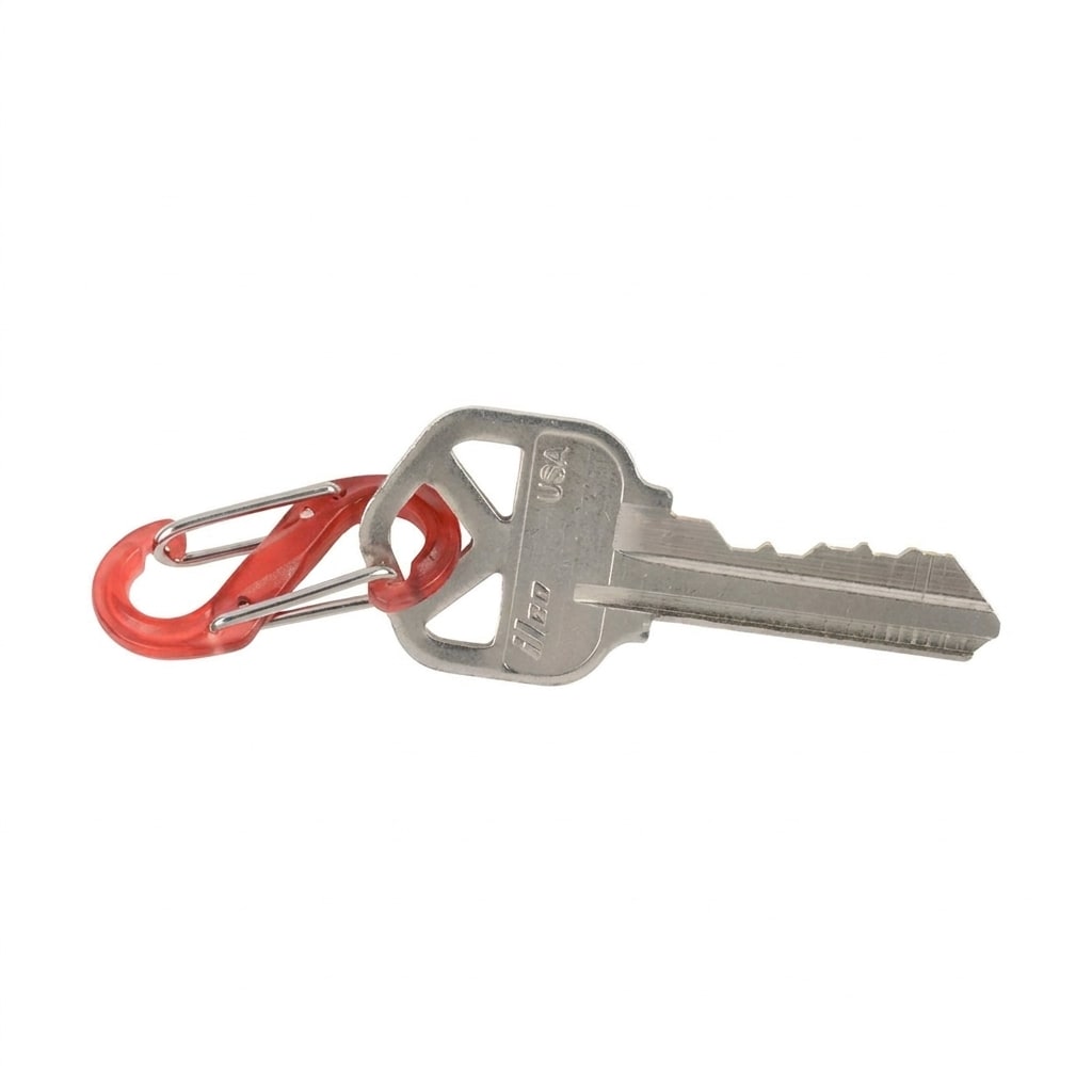 Portachiavi Nite Ize S-Biner KeyRing Locker - 6 pezzi