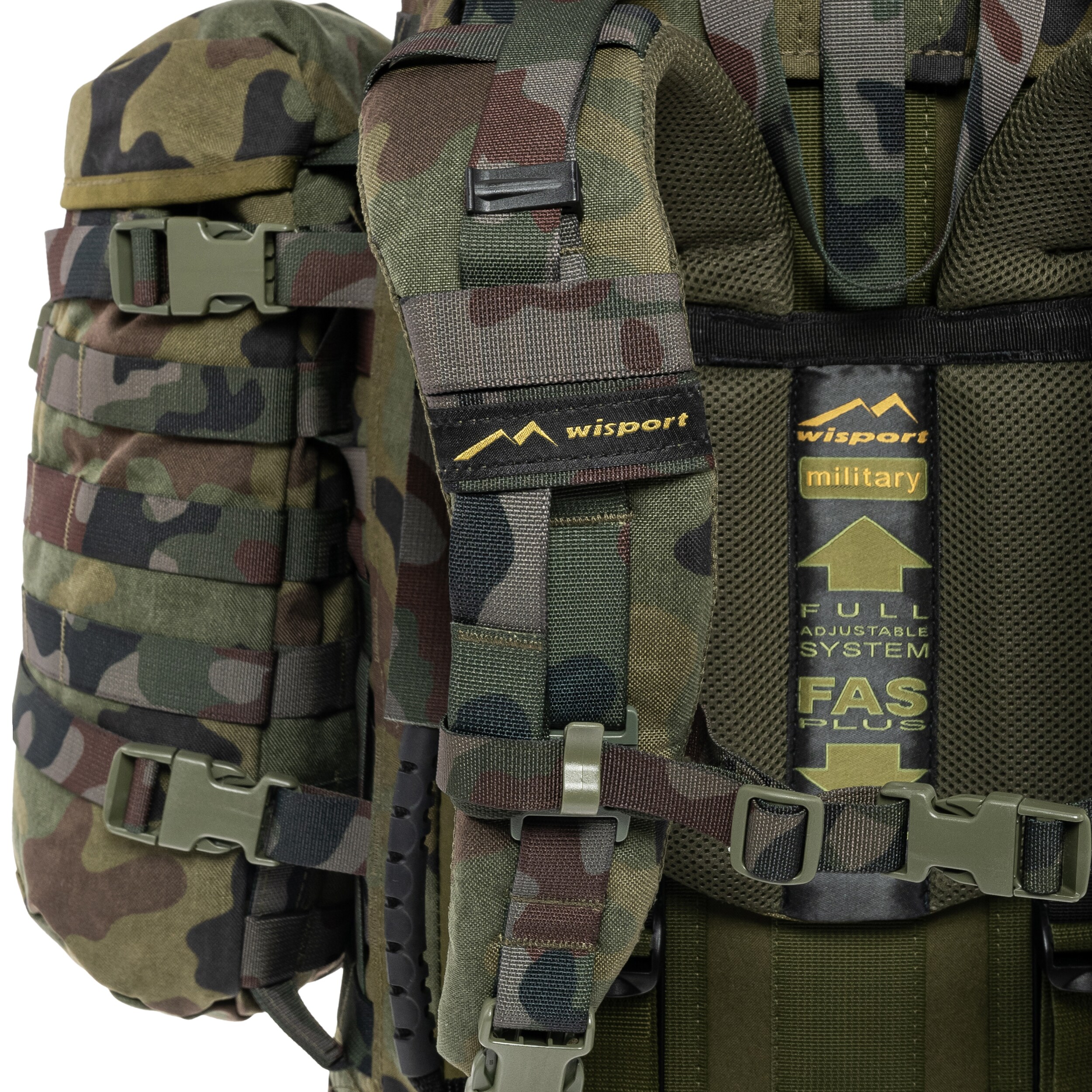 Zaino Wisport Wildcat 65 l - wz.93 Pantera PL Woodland