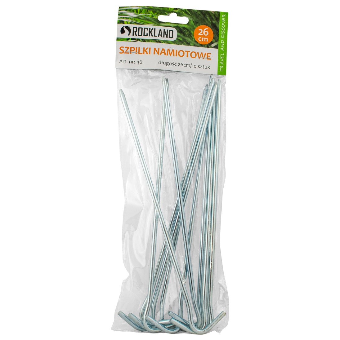Picchetti da tenda Rockland 26 cm - 10 pezzi