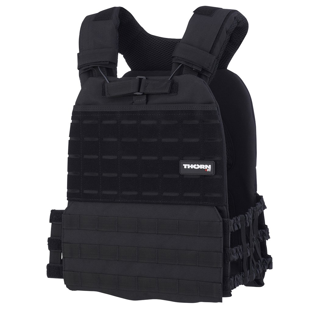 Gilet zavorrato Thorn+Fit Tactic 20 lb / 9,3 kg - Black
