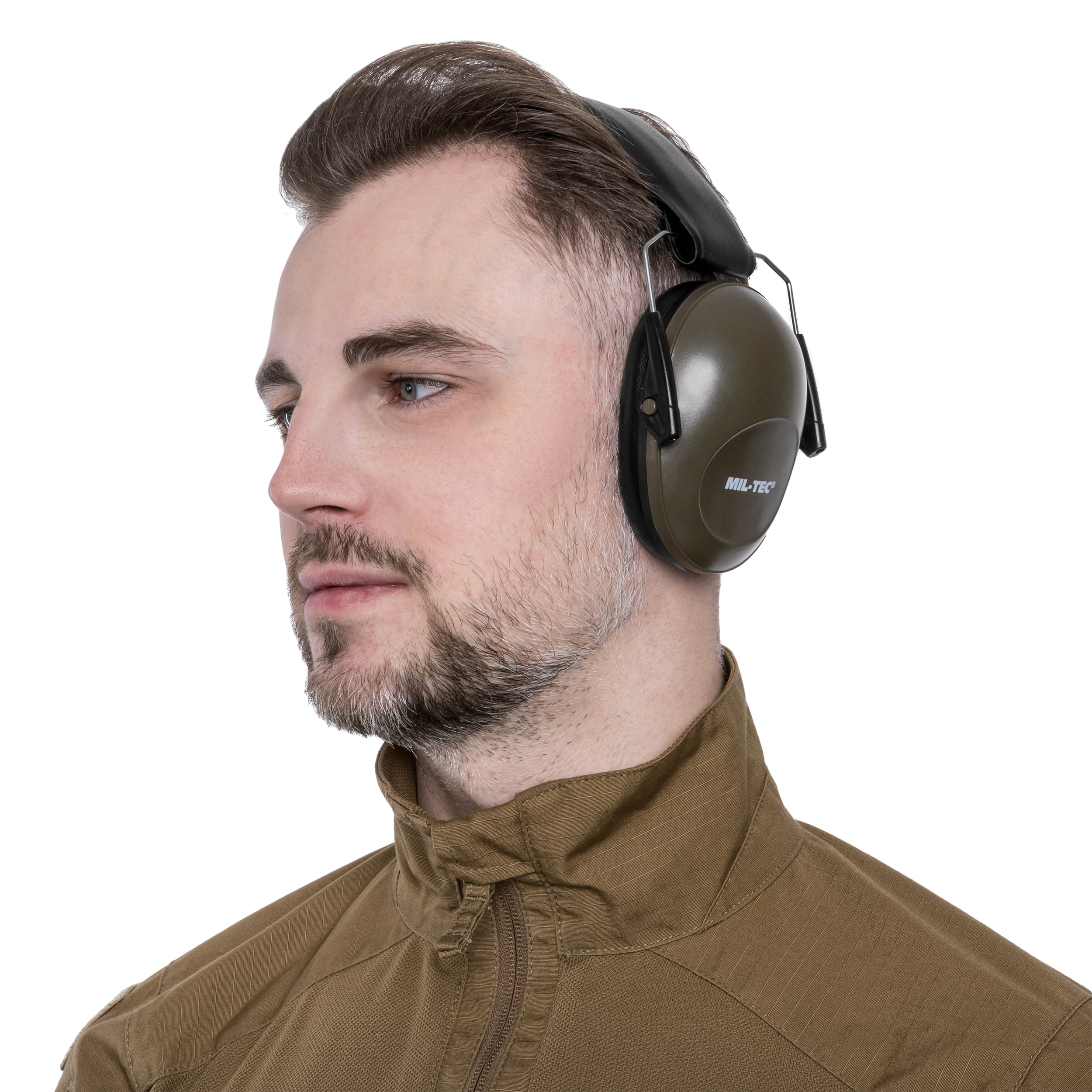 Cuffie antirumore passive Mil-Tec - Olive