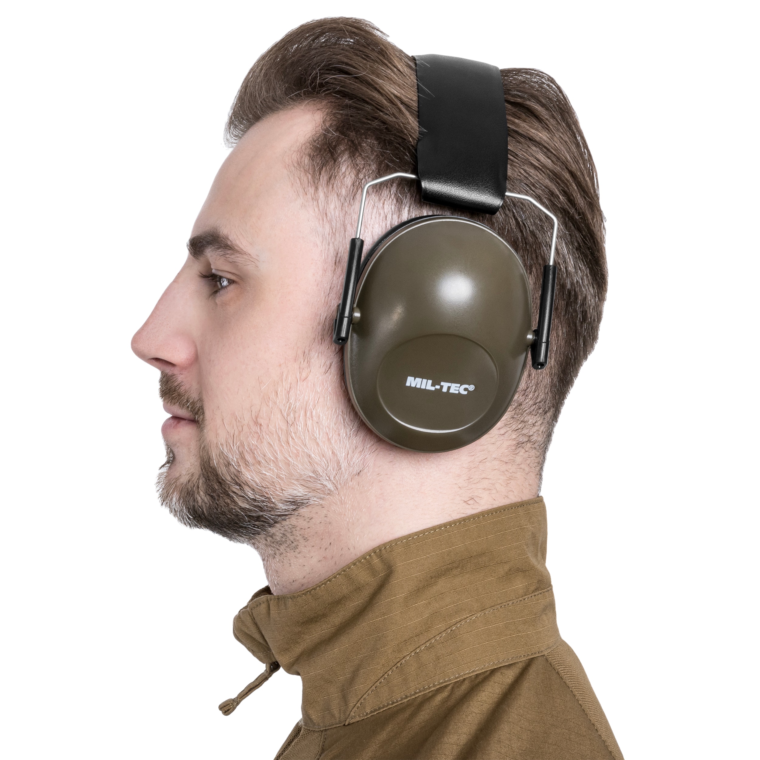 Cuffie antirumore passive Mil-Tec - Olive