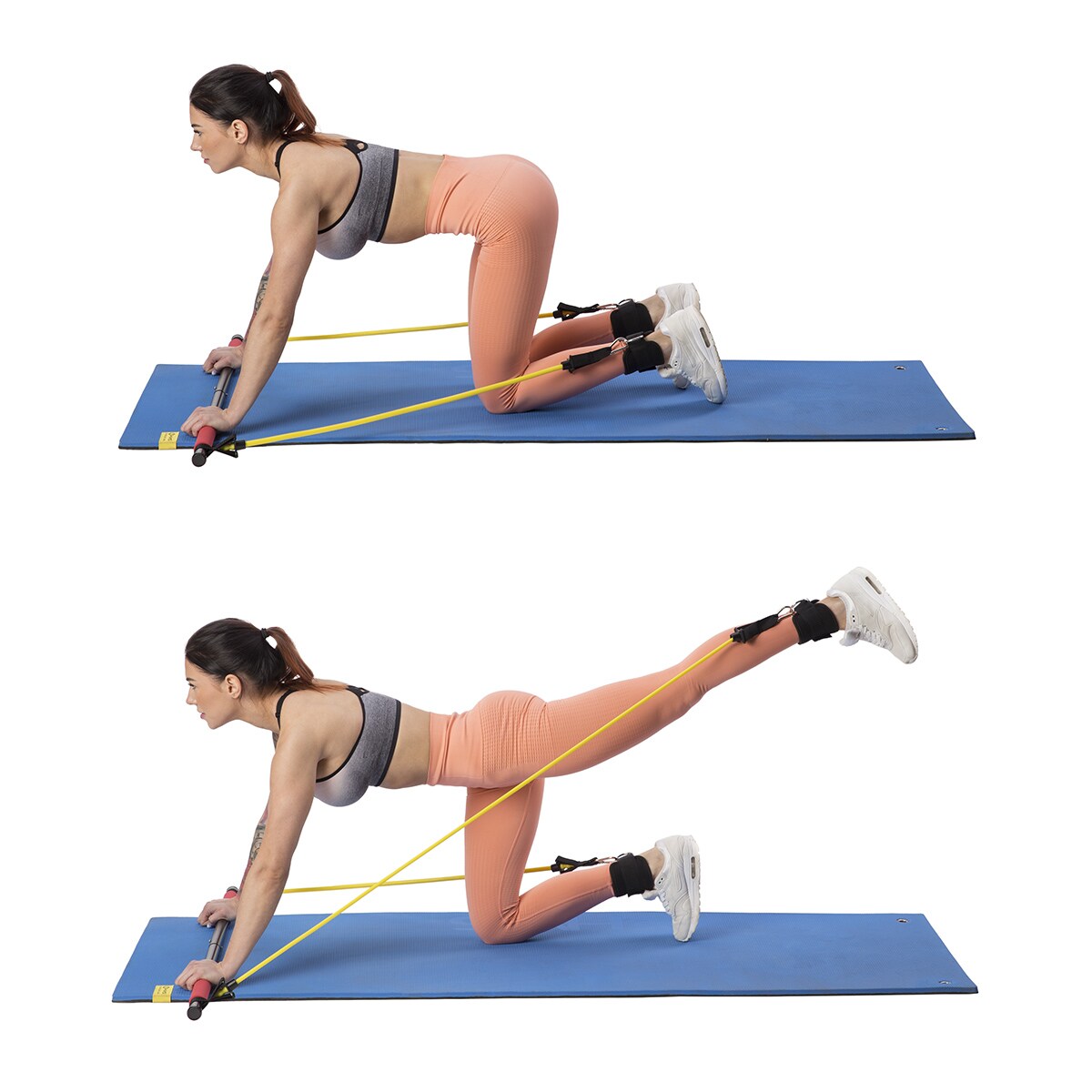 Set con barra per pilates HMS DC31