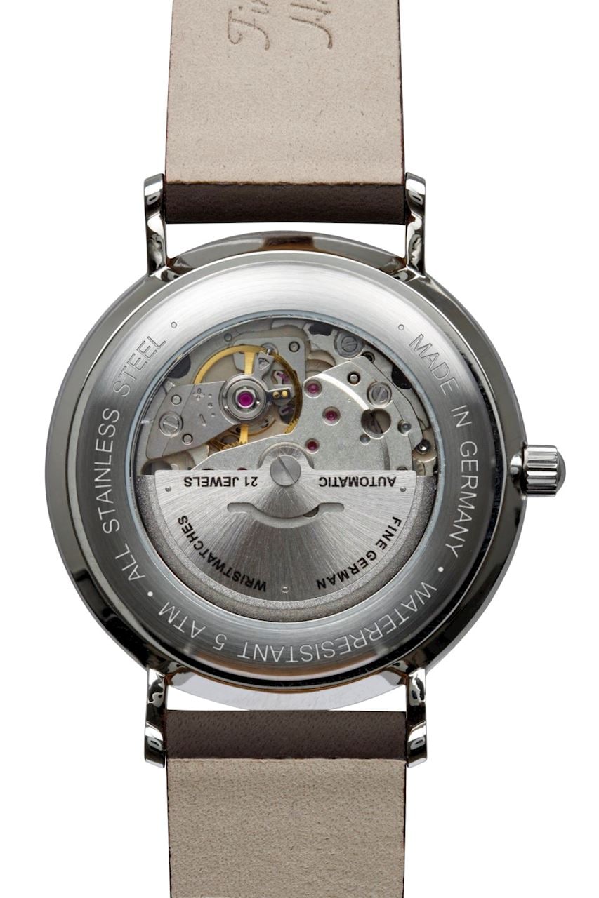 Orologio Bauhaus Automatic White