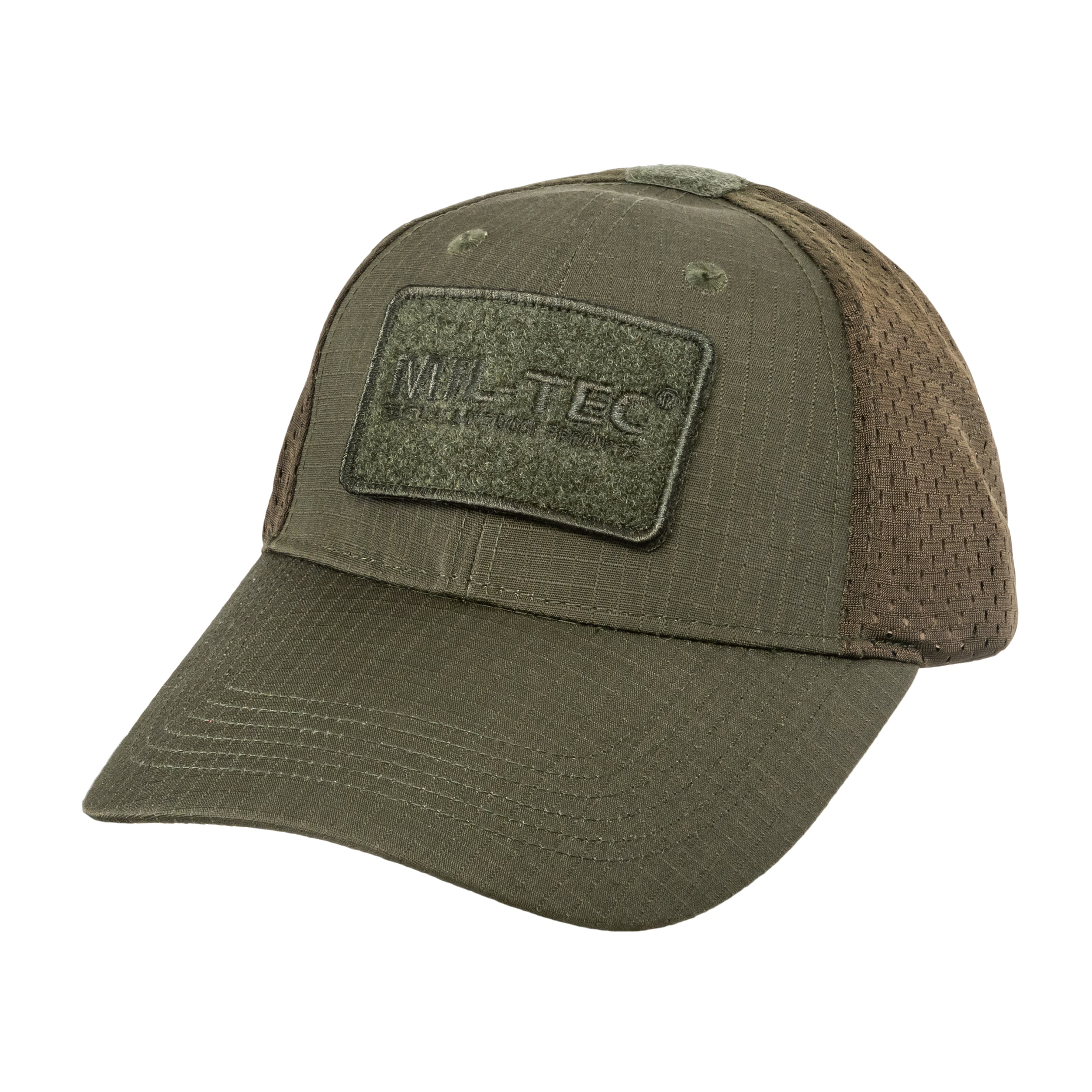 Cappellino con visiera Mil-Tec Net Baseball Cap - Olive
